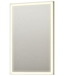 Зеркало ORKA Cube 65x100 c LED подсветкой, белый матовый