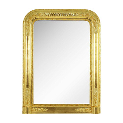 Зеркало прямоугольное h89хL66,5xP5 cm, золото