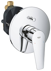 BauEdge Смеситель для ванны (внешняя и встраиваемая части), хром 29079001