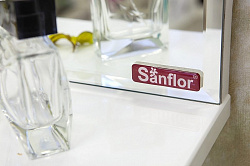 Зеркало-шкаф Sanflor Валлетта 60 черное стекло R