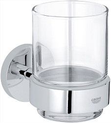 Essentials Стакан с держателем, хром 40447001