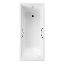 Чугунная ванна Delice Prestige 170х80х45 см с отверстиями под ручки