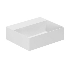 AZZURRA ELEGANCE Squared раковина подвесная/накладная 42х35х12,5 см без отв. под смеситель , цвет белый2018