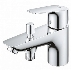 BauLoop Смеситель на борт ванны, 1 отверстие, хром 23562001