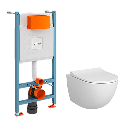 Комплект подвесного унитаза VitrA Sento