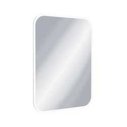 Зеркало прямоугольное EXCELLENT Lumiro 80x60 (белый мат)