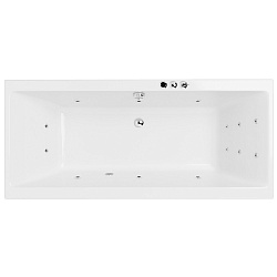 Акриловая ванна EXCELLENT Pryzmat 190x90 см «SMART», хром