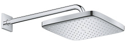 Tempesta 250 Cube верхний душ с кронштейном к стене, хром 26682000