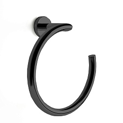 3SC Ribbon Полотенцедержатель-кольцо D22см,цвет: черный матовый2211