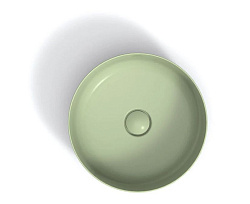 Раковина Arrow 40 накладная с донным клапаном, черный матовый AP41025B