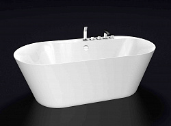 Акриловая ванна BelBagno BB14, белая