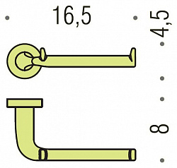 Держатель туалетной бумаги Colombo Design Basic В2708