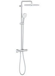 Tempesta System 250 Cube Душевая система с термостатом для настенного монтажа 26689001