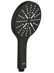 Rainshower SmartActive 130 Ручной душ, 3 режима струи, фантомный чёрный 22127KF0