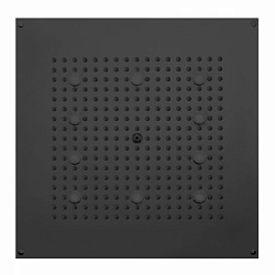 BOSSINI DREAM-CUBE Верхний душ 470 x 470 mm с 10 LED (белый), блок питания/управления, цвет: черный матовый2230
