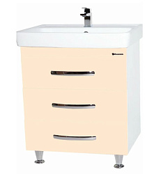 Рокко-80 тумба с 3 ящ. бежевая Н (ТИГОДА)