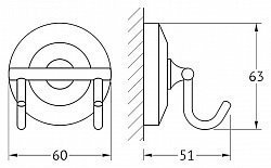 Крючок FBS Standard STA 002