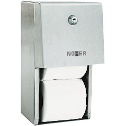 Диспенсер для двух малых рулонов туалетной бумаги антивандальный