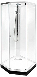 Задняя панель IDO Showerama 8-5 100x100 прозрачное стекло