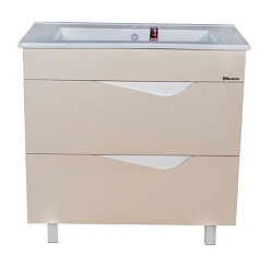 Эйфория-85 тумба с 2 ящ. бежевая (ОСКАР)