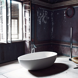 Отдельностоящая ванна Agape Spoon XL 180.9x97.2x49 см, цвет: белый