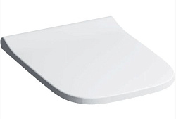 Smyle Square Сиденье для унитаза Slim, антибактериальное, с механизмом плавного закрывания SoftClose, с быстросъемным креплением 500.687.01.1