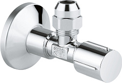 Вентиль угловой 1/2″-3/8″ для подключения смесителей, хром 22039000