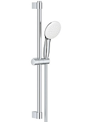 Tempesta 110 Душевой гарнитур 1 режим струи, душевая штанга 600 мм, шланг 1750 мм, 8,7 л/мин, хром 27924003