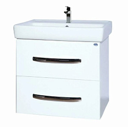 Рокко-50 тумба подвесная с 2 ящ. белая (МИНИ)