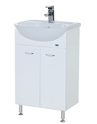 Уют-55 тумба прямая белая Н