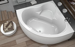 Асимметричная акриловая ванна Kolpa San LULU170x110 см L (правая угловая)