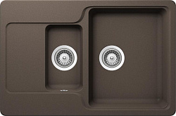 Кухонная мойка Schock Cambridge 60D Cristalite/мокка