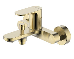 АЛЬФА смеситель для ванны, шлиф. Золото AQ1940BG