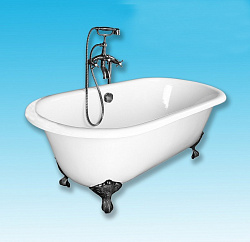 Чугунная ванна Elegansa «Gretta» chrome 170x75 см