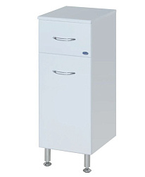 Тумба напольная-30 с 1 ящ. с б/к белая лев./прав. Н