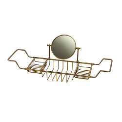 COMPLEMENTI Полка-решётка на ванну с оптическим зеркалом , бронза