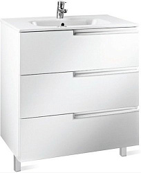 Victoria Nord ice edition модуль для раковины 80 см 3-я выдвижными ящиками ZRU9302835