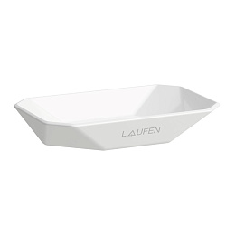 Laufen  Home collection  Керамическая мыльница 130х85х25 мм TRIO DISH, цвет белый1905