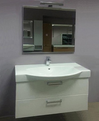 Мебель для ванной Arbi Smart SM06 белая глянцевая
