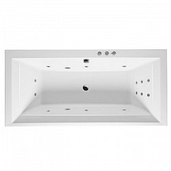 Акриловая ванна EXCELLENT Crown Grand 190x90 см «SMART», хром