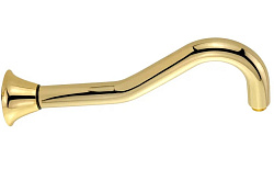 RICAMBI Кронштейн для верхнего душа, L-345 mm., d-30 mm., 1/2"x1/2", золото
