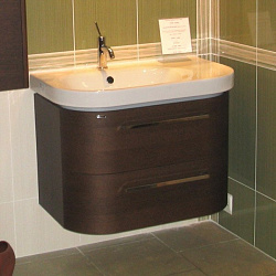 Мебель для ванной Berloni Bagno Day венге (86 см) L