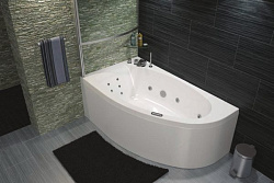 Акриловая ванна Eurolux BERGAMI 160x90 см правая