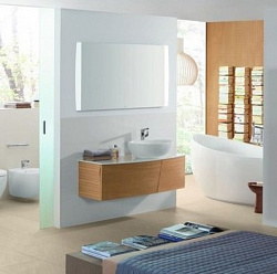 Тумба с раковиной Villeroy & Boch Aveo new generation 130 дуб