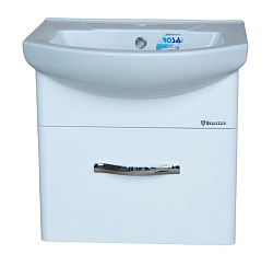 Анкона-60 тумба подв. с 1 ящ. белая (Элеганс)