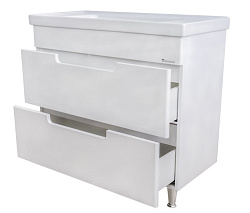 Грейс-90 тумба с 2ящ. Белая