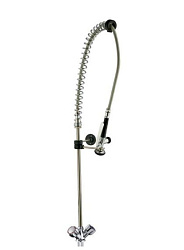 Антивандальный профессиональный смеситель с гибким краном 120 см Nofer 07102.2.B