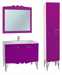 Зеркало Bellezza Эстель 90 фиолетовое