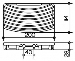 Полка Keuco Universal 24942 2,8 см