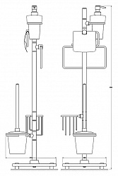 Стойка FBS Universal UNI 311